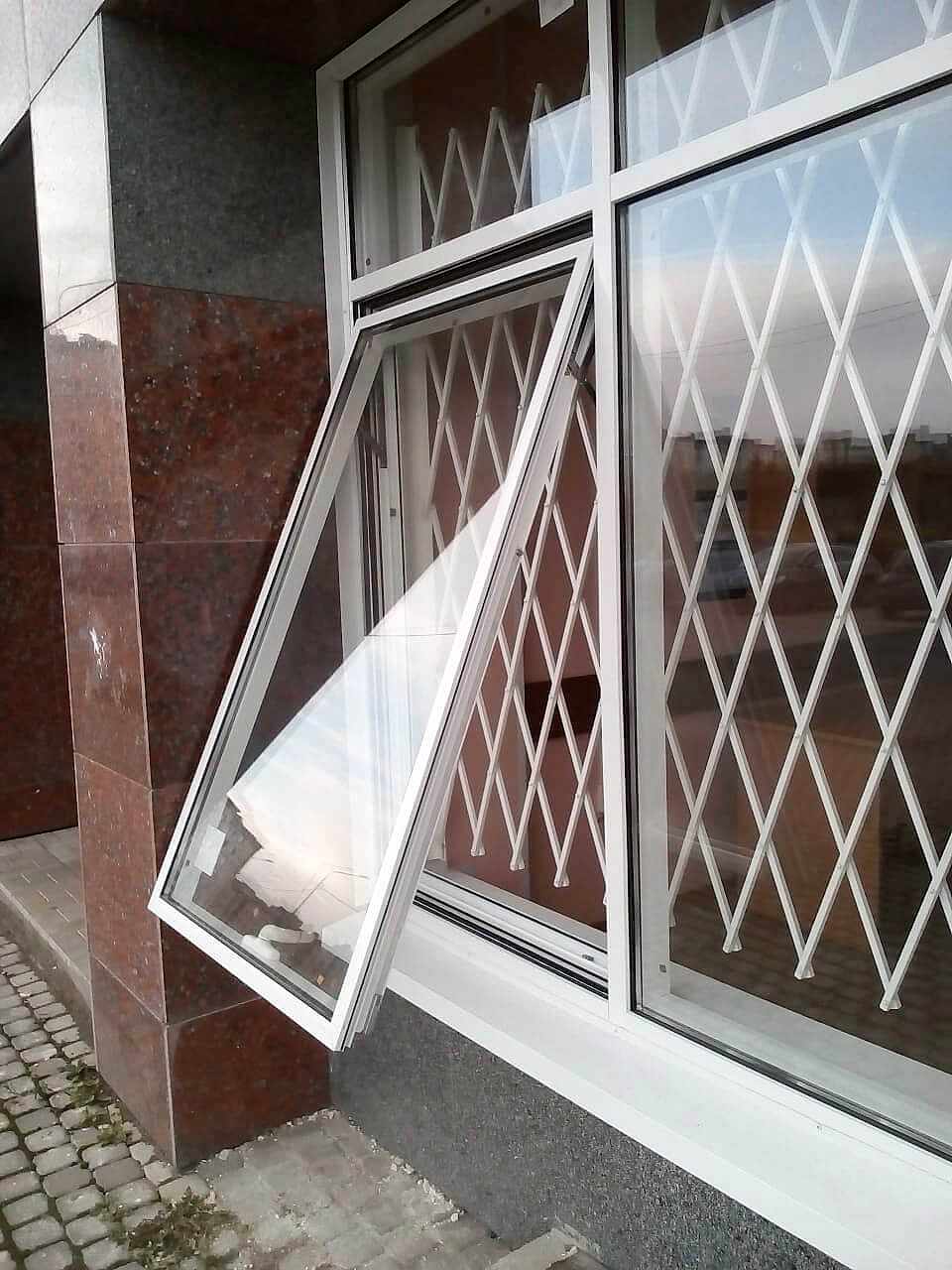 Ремонт фрамуг алюминиевых окон